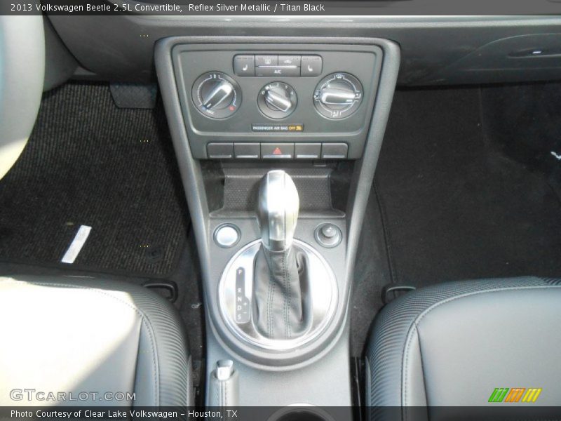Reflex Silver Metallic / Titan Black 2013 Volkswagen Beetle 2.5L Convertible