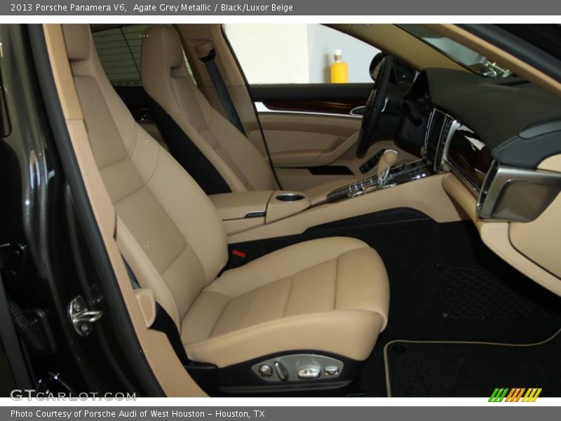 Agate Grey Metallic / Black/Luxor Beige 2013 Porsche Panamera V6
