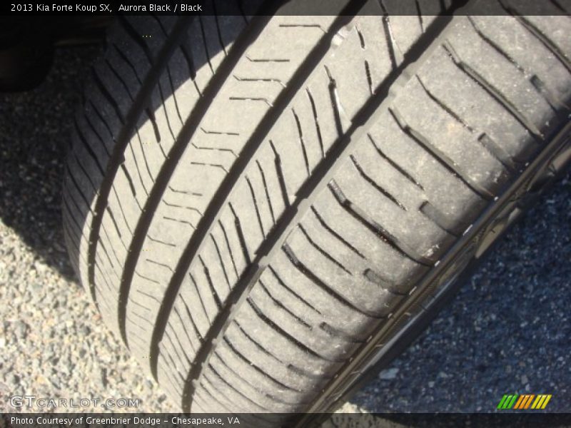 Aurora Black / Black 2013 Kia Forte Koup SX