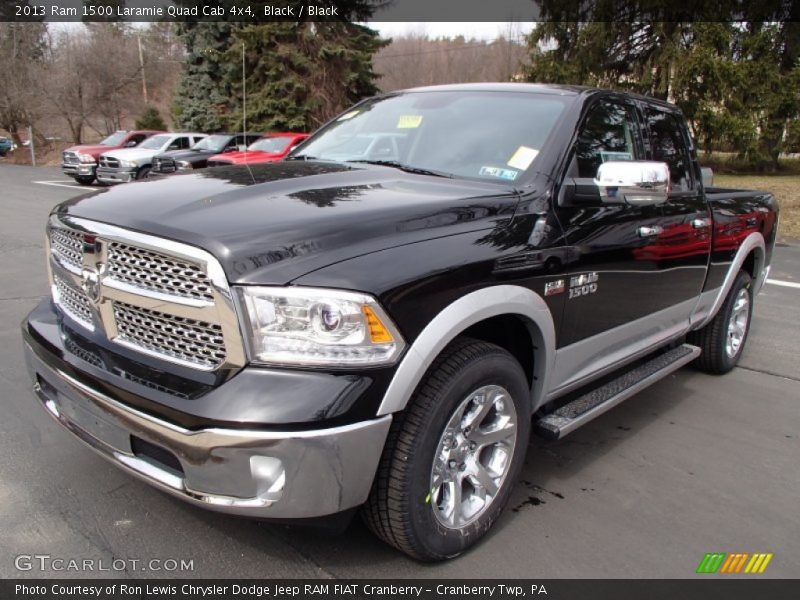 Front 3/4 View of 2013 1500 Laramie Quad Cab 4x4