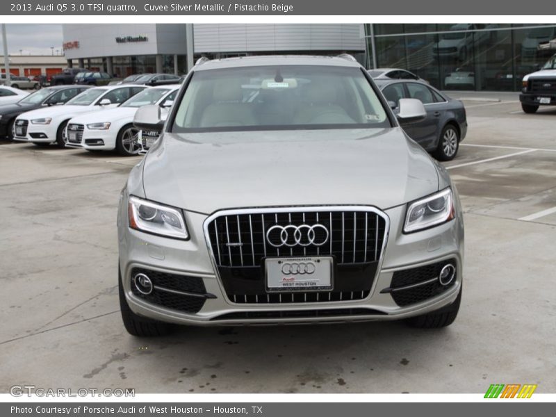 Cuvee Silver Metallic / Pistachio Beige 2013 Audi Q5 3.0 TFSI quattro