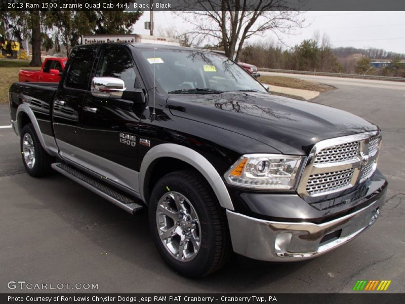 Front 3/4 View of 2013 1500 Laramie Quad Cab 4x4