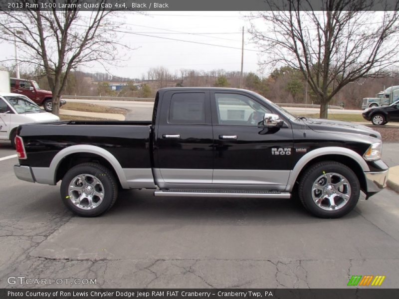  2013 1500 Laramie Quad Cab 4x4 Black