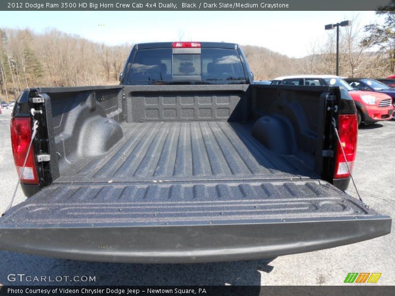Black / Dark Slate/Medium Graystone 2012 Dodge Ram 3500 HD Big Horn Crew Cab 4x4 Dually