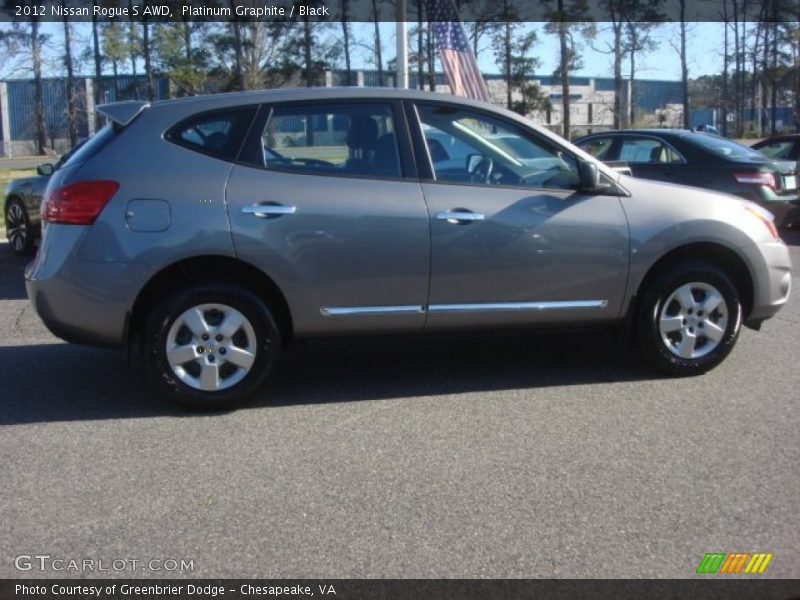 Platinum Graphite / Black 2012 Nissan Rogue S AWD