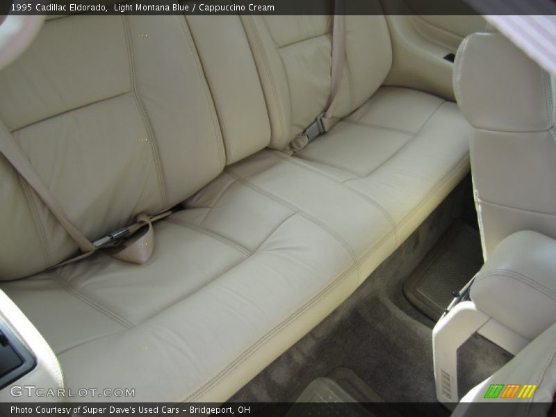 Rear Seat of 1995 Eldorado 