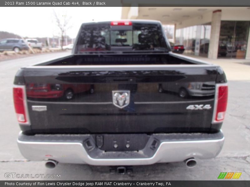 Black / Black 2013 Ram 1500 Laramie Quad Cab 4x4