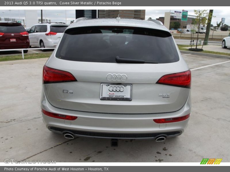 Cuvee Silver Metallic / Pistachio Beige 2013 Audi Q5 3.0 TFSI quattro