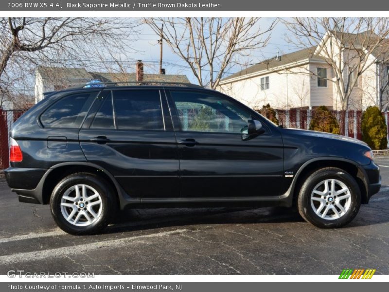 Black Sapphire Metallic / Truffle Brown Dakota Leather 2006 BMW X5 4.4i