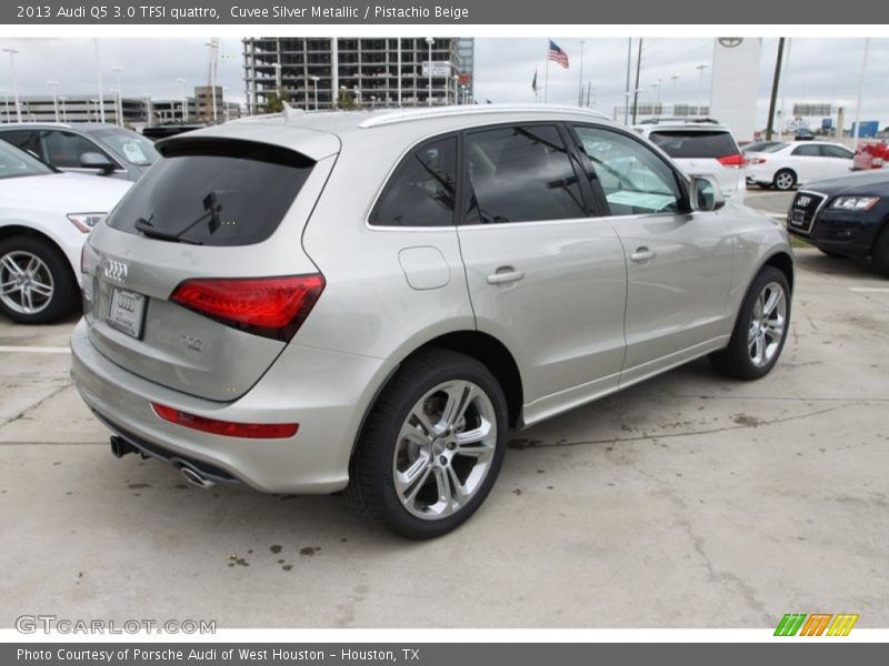 Cuvee Silver Metallic / Pistachio Beige 2013 Audi Q5 3.0 TFSI quattro