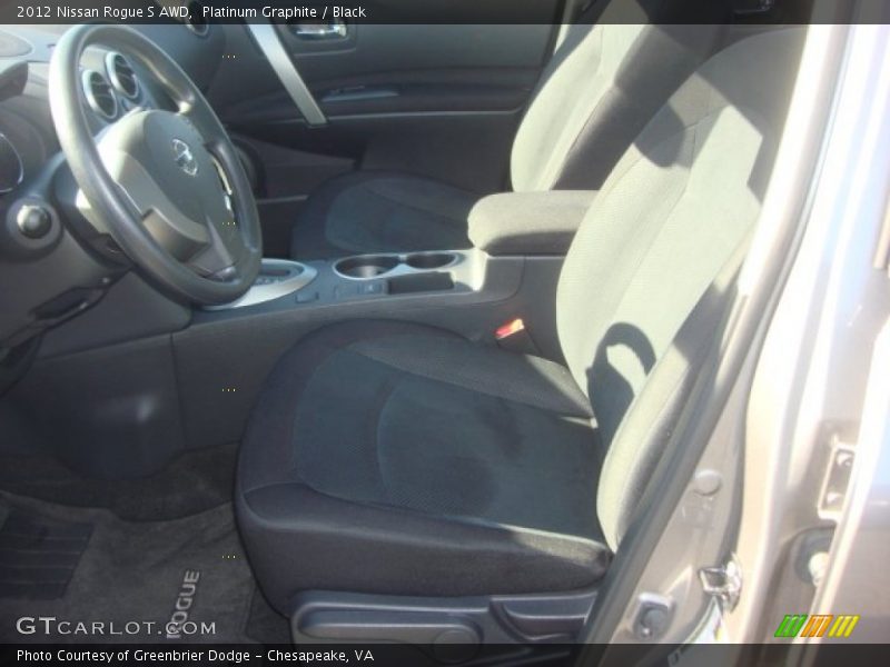 Platinum Graphite / Black 2012 Nissan Rogue S AWD