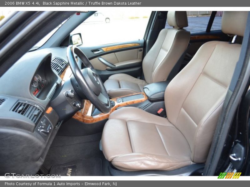  2006 X5 4.4i Truffle Brown Dakota Leather Interior