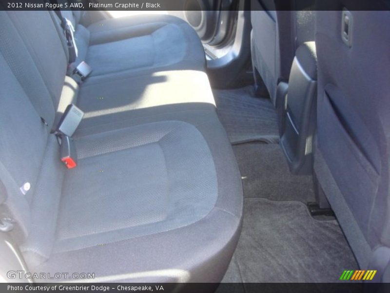 Platinum Graphite / Black 2012 Nissan Rogue S AWD