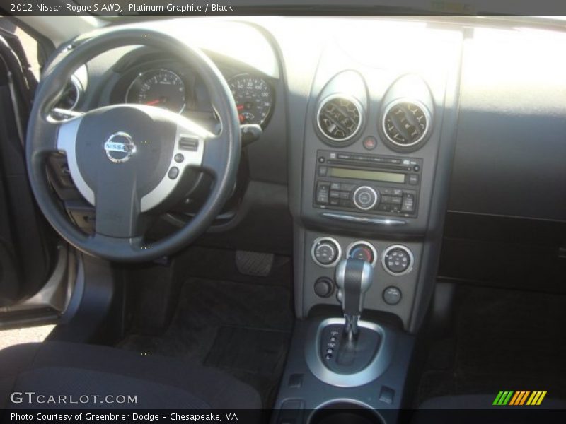 Platinum Graphite / Black 2012 Nissan Rogue S AWD