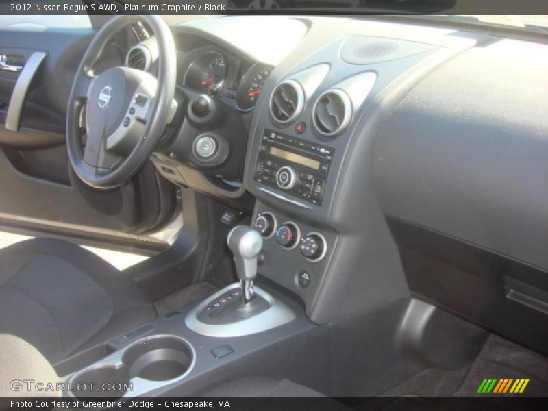 Platinum Graphite / Black 2012 Nissan Rogue S AWD