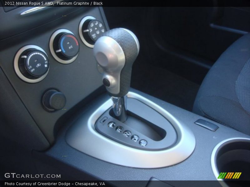 Platinum Graphite / Black 2012 Nissan Rogue S AWD