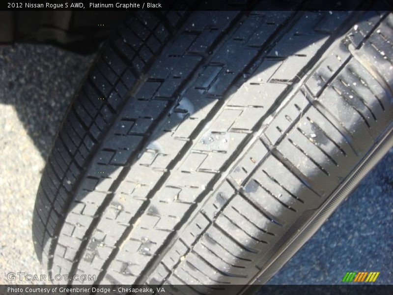 Platinum Graphite / Black 2012 Nissan Rogue S AWD