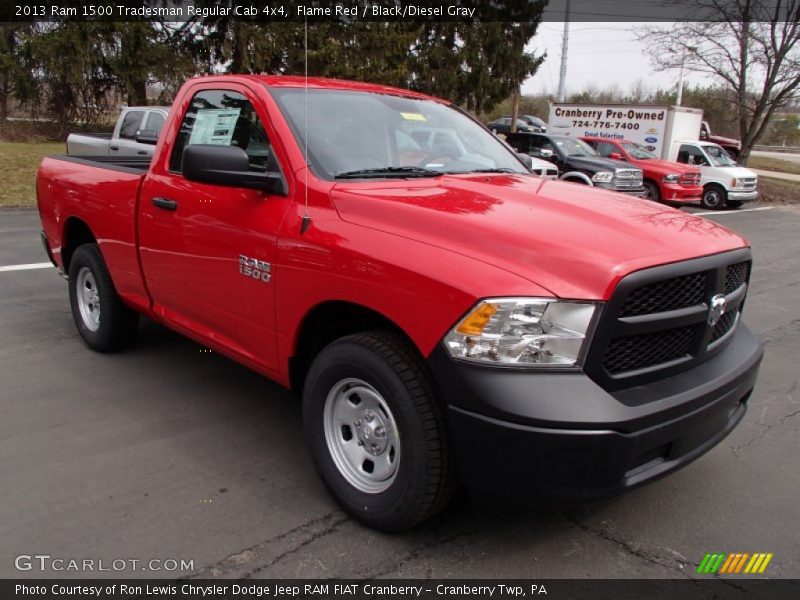 Front 3/4 View of 2013 1500 Tradesman Regular Cab 4x4