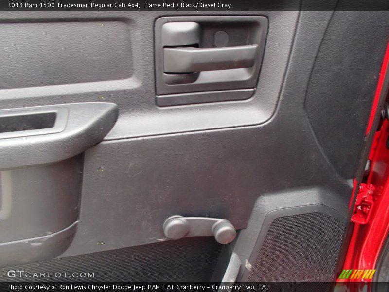 Flame Red / Black/Diesel Gray 2013 Ram 1500 Tradesman Regular Cab 4x4