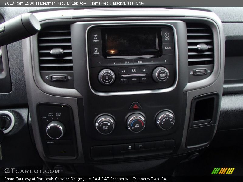 Controls of 2013 1500 Tradesman Regular Cab 4x4