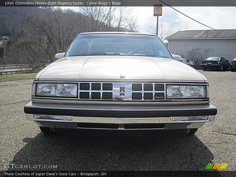 Camel Beige / Beige 1990 Oldsmobile Ninety-Eight Regency Sedan