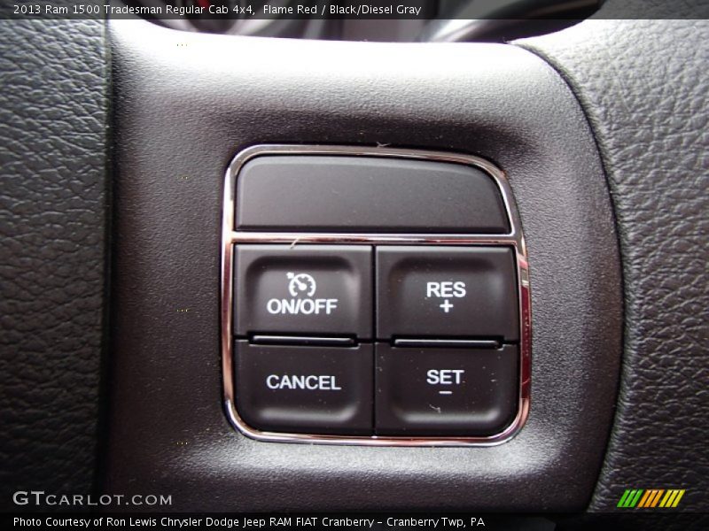 Controls of 2013 1500 Tradesman Regular Cab 4x4