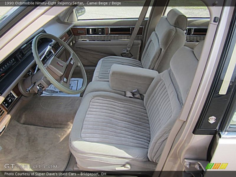  1990 Ninety-Eight Regency Sedan Beige Interior