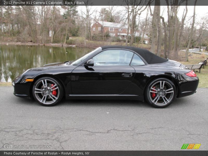  2012 911 Carrera S Cabriolet Black