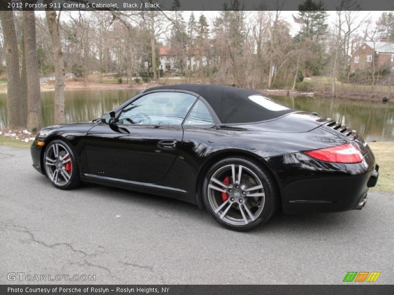  2012 911 Carrera S Cabriolet Black