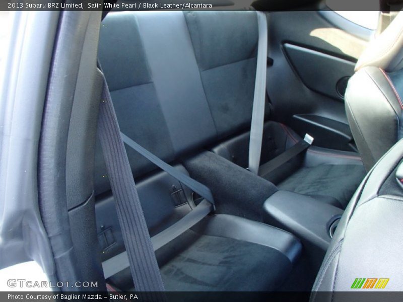 Rear Seat of 2013 BRZ Limited