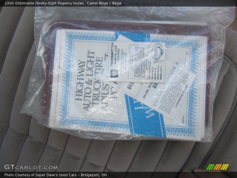 Books/Manuals of 1990 Ninety-Eight Regency Sedan