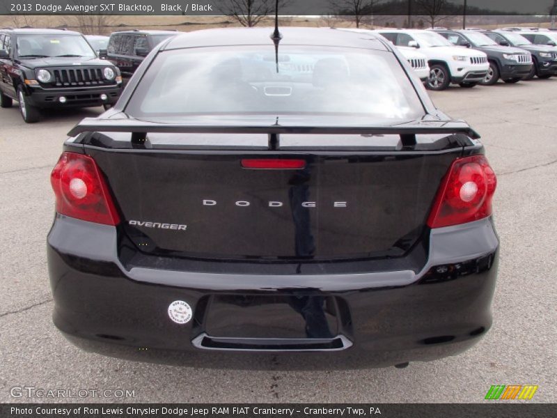 Black / Black 2013 Dodge Avenger SXT Blacktop