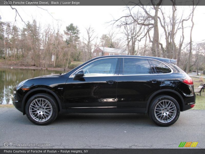 Black / Luxor Beige 2013 Porsche Cayenne Diesel