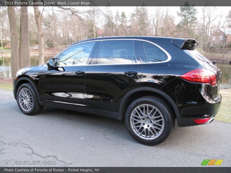 Black / Luxor Beige 2013 Porsche Cayenne Diesel