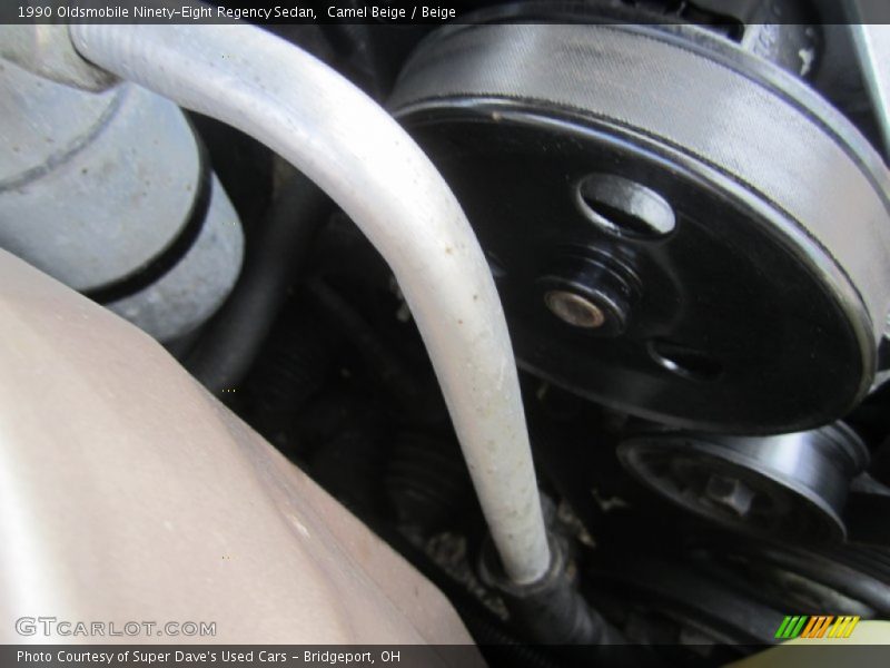 Camel Beige / Beige 1990 Oldsmobile Ninety-Eight Regency Sedan
