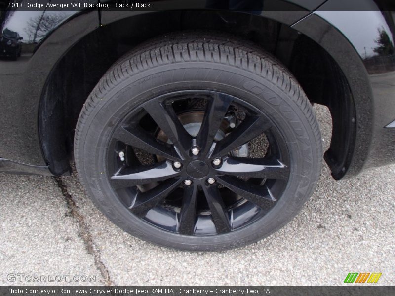  2013 Avenger SXT Blacktop Wheel