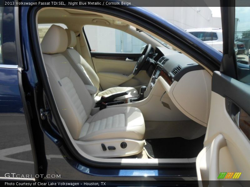 Night Blue Metallic / Cornsilk Beige 2013 Volkswagen Passat TDI SEL