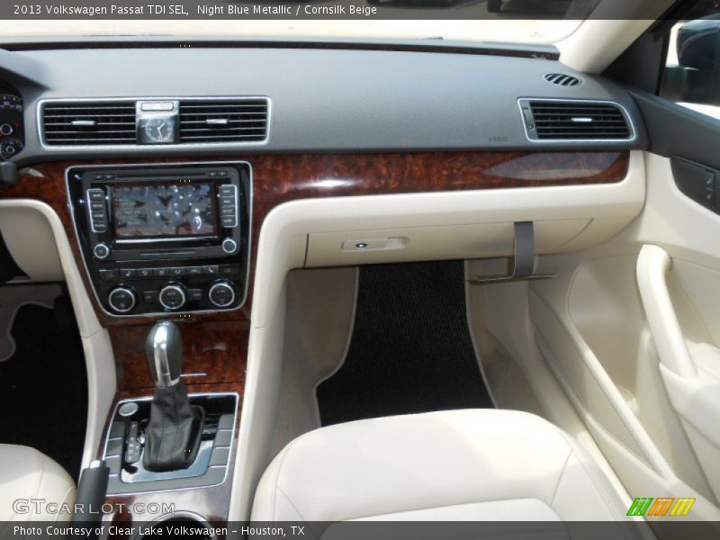 Night Blue Metallic / Cornsilk Beige 2013 Volkswagen Passat TDI SEL
