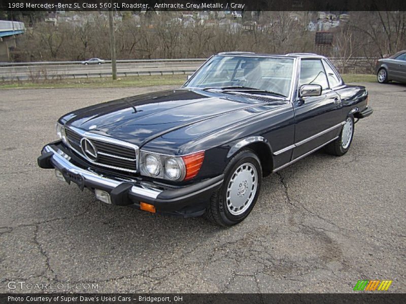 Front 3/4 View of 1988 SL Class 560 SL Roadster
