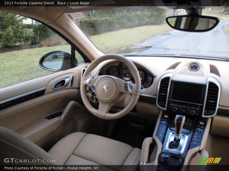 Dashboard of 2013 Cayenne Diesel