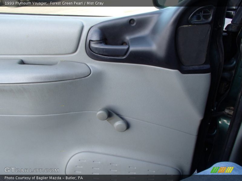 Forest Green Pearl / Mist Gray 1999 Plymouth Voyager
