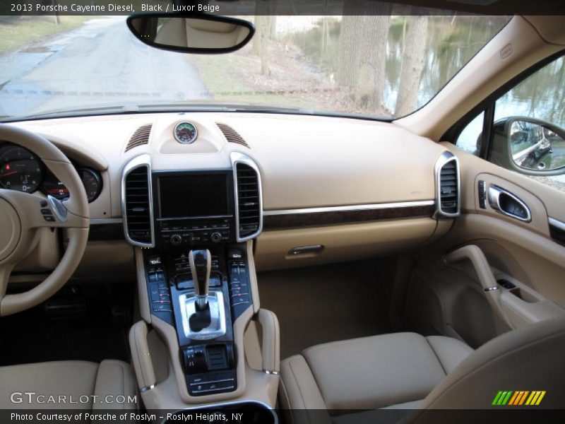 Black / Luxor Beige 2013 Porsche Cayenne Diesel