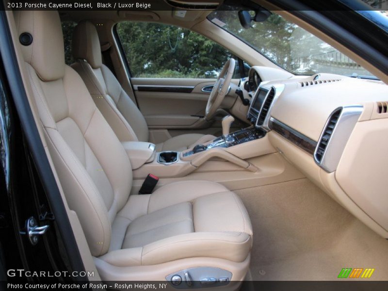 Front Seat of 2013 Cayenne Diesel