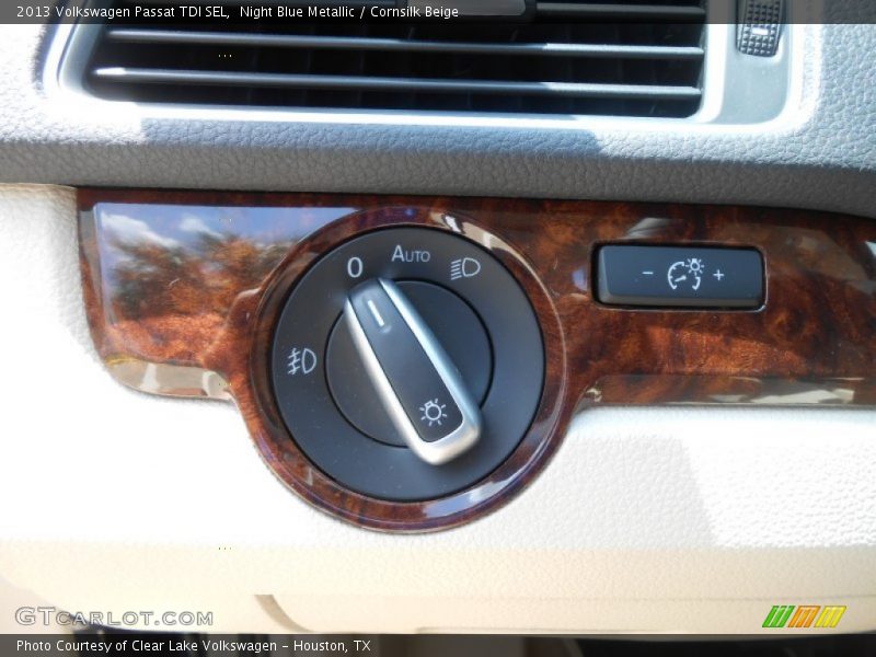 Night Blue Metallic / Cornsilk Beige 2013 Volkswagen Passat TDI SEL