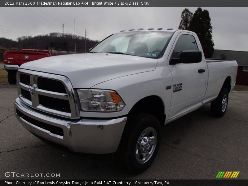 Bright White / Black/Diesel Gray 2013 Ram 2500 Tradesman Regular Cab 4x4