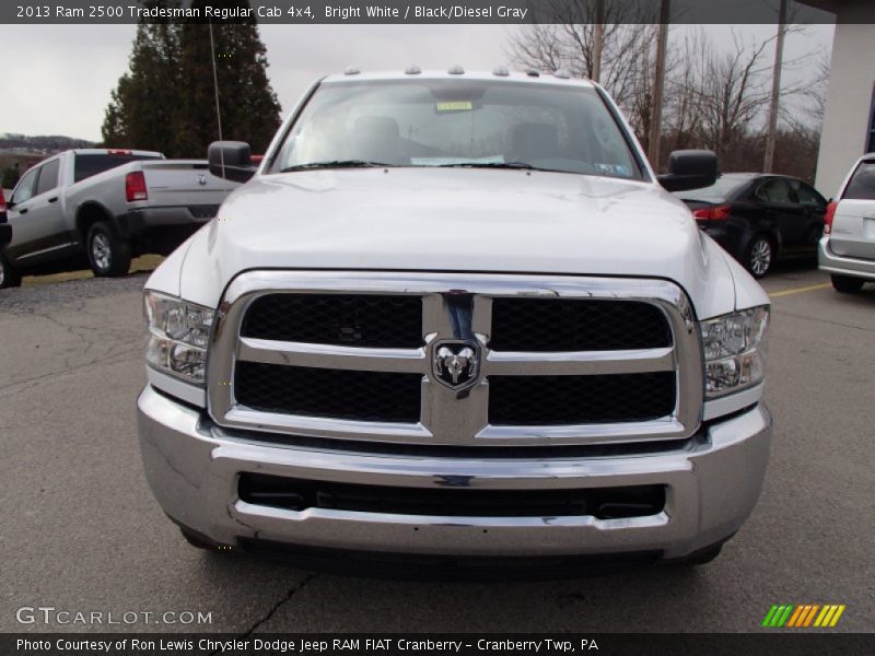 Bright White / Black/Diesel Gray 2013 Ram 2500 Tradesman Regular Cab 4x4