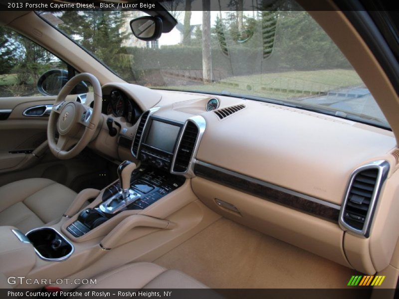 Black / Luxor Beige 2013 Porsche Cayenne Diesel