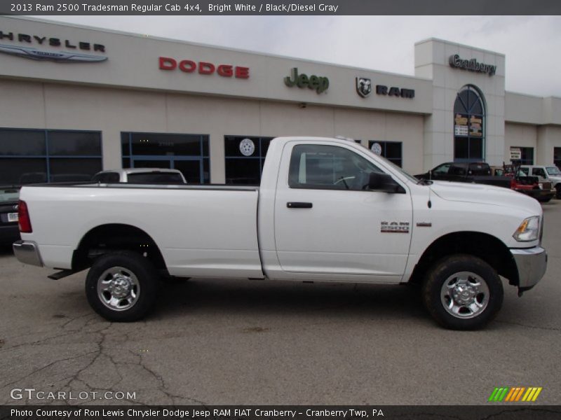Bright White / Black/Diesel Gray 2013 Ram 2500 Tradesman Regular Cab 4x4