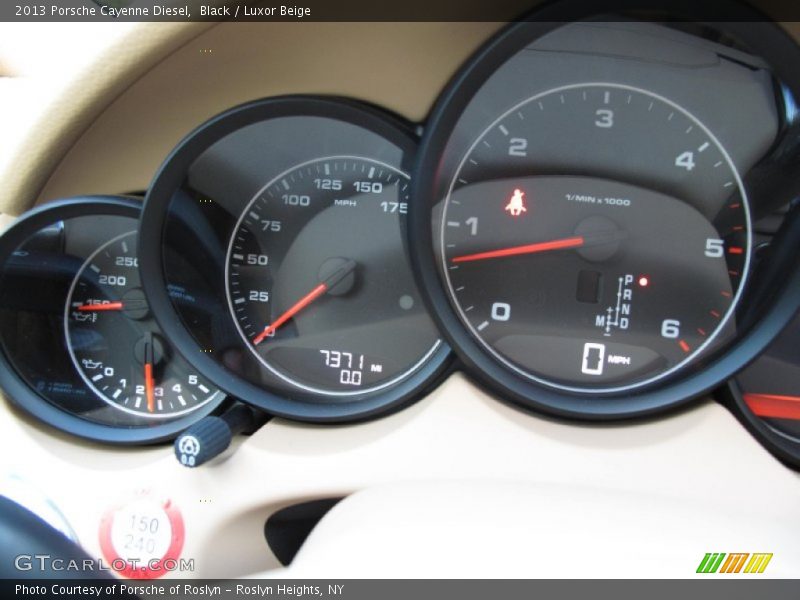 Black / Luxor Beige 2013 Porsche Cayenne Diesel