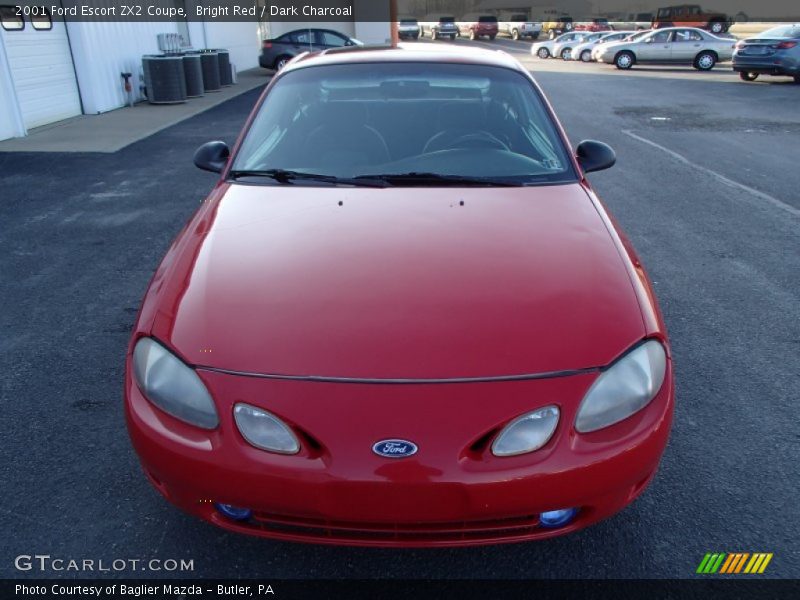 Bright Red / Dark Charcoal 2001 Ford Escort ZX2 Coupe